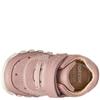 GEOX GIRLS B IUPIDOO STRAP ELASTIC LACES - ROSE METALLIC